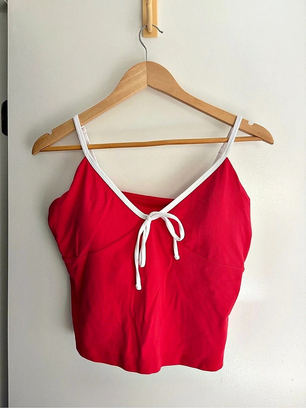 YPB Red Tie-Front Camisole